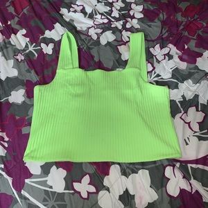 NEON GREEN TANK TOP🌵